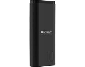 Универсальный дополнительный аккумулятор Power Bank Canyon PB-103 (10000 mAh) (черный)