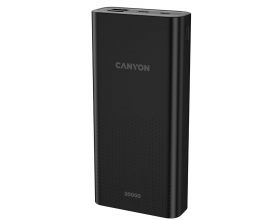 Универсальный дополнительный аккумулятор Power Bank Canyon PB-2001B (20000 mAh) (черный)