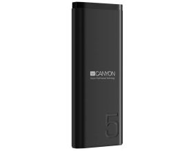 Универсальный дополнительный аккумулятор Power Bank Canyon PB-53 (5000 mAh) (черный)