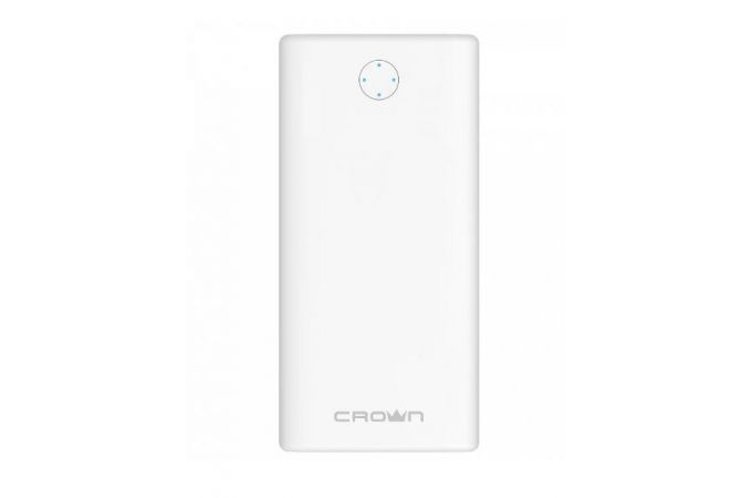 Универсальный дополнительный аккумулятор Power Bank Crown CMPB-1000 (10000 mAh) (белый)