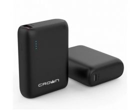 Универсальный дополнительный аккумулятор Power Bank Crown CMPB-1003 (10000 mAh) (черный)