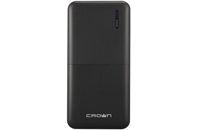 Универсальный дополнительный аккумулятор Power Bank Crown CMPB-2000 (20000 mAh) (черный)