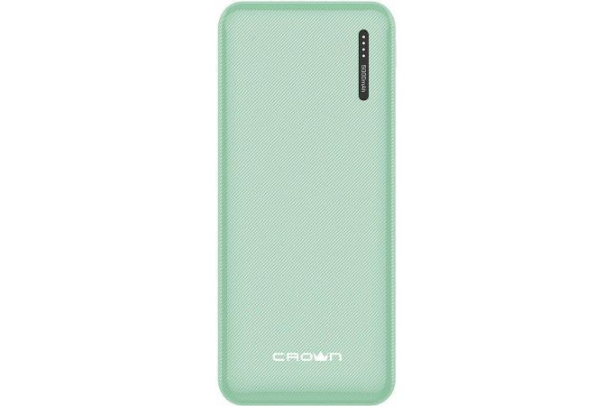 Универсальный дополнительный аккумулятор Power Bank Crown CMPB-5000 (5000 mAh) (фисташковый)