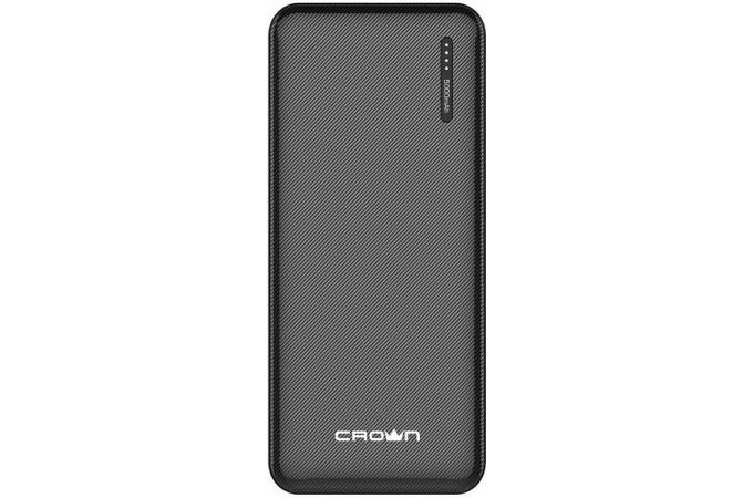 Универсальный дополнительный аккумулятор Power Bank Crown CMPB-5000 (5000 mAh) (черный)