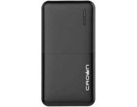 Универсальный дополнительный аккумулятор Power Bank Crown CMPB-604 (10000 mAh) (черный)