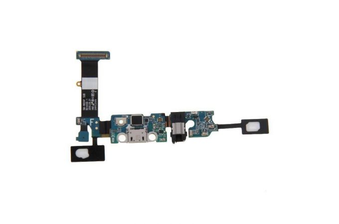 Шлейф для Samsung N920C Galaxy Note 5 с разъемом зарядки + кнопка Home