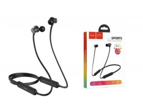 Наушники вакуумные беспроводные HOCO ES29 Graceful sports wireless headset Bluetooth (черный)