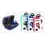 Наушники вакуумные беспроводные HOCO ES25 Easy talk wireless headset Bluetooth (синий)