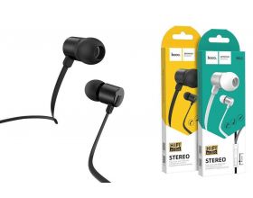 Наушники вакуумные проводные HOCO M63 Ancient sound earphones with mic (черный)