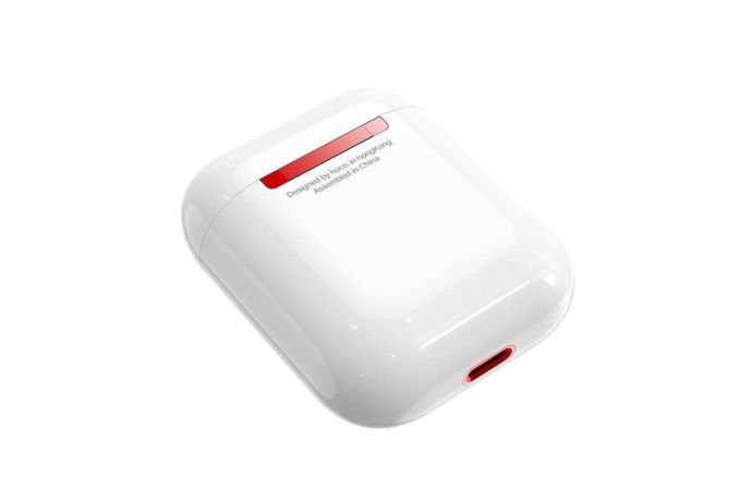 Наушники вакуумные беспроводные HOCO ES28 Original series apple wireless headset Bluetooth (белый)