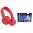 Наушники мониторные беспроводные HOCO W25 Promise wireless headphones Bluetooth (красный)