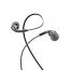 Наушники вакуумные проводные HOCO M30 Glaring universal earphones with microphone (серый)