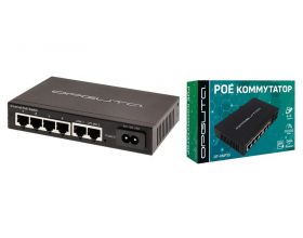 POE коммутатор Орбита OT-VNP35 (4poe+2lan порта)