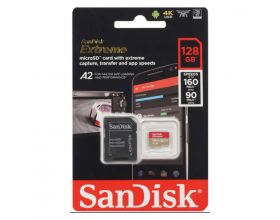 Карта памяти microSDXC SanDisk 128GB Extreme Pro A2 V30 200Mb/s SDSQXCD-128G-GN6MA (UHS-I U3, Class 10)