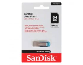 Флешка USB 3.0 SanDisk Ultra Flair BLUE 64GB SDCZ73-064G-G46B