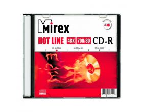 CD-R Mirex HOTLINE 700 Мб 48x Slim case (1/200)