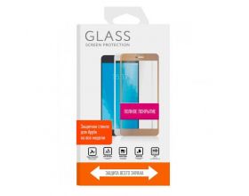 Защитное стекло дисплея iPhone 12 (5.4) с полным покрытием без упаковки (черный)