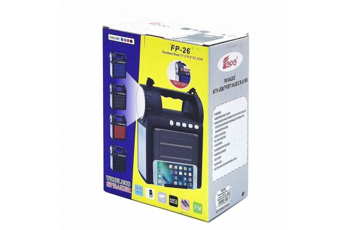 Радиоприемник Fepe FP-26 р/п (USB,Bluetooth)