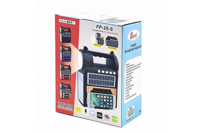 Радиоприемник Fepe FP-25-S р/п (USB,Bluetooth)