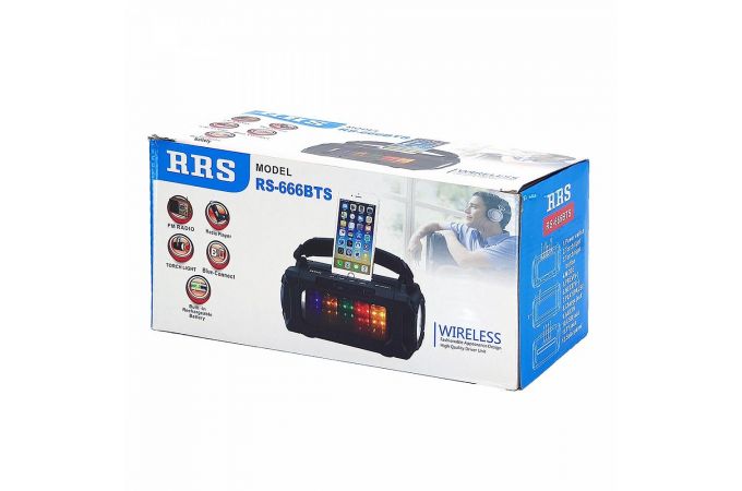 Радиоприемник RRS RS-666BTS р/п (USB,Bluetooth)