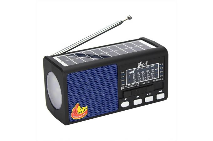 Радиоприемник Fepe FP-256BT-S р/п (USB,Bluetooth)
