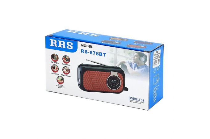 Радиоприемник RRS RS-676BT р/п (USB,Bluetooth)