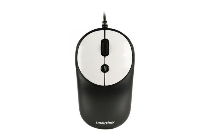 Мышь проводная Smartbuy ONE 382 (SBM-382-W) (черно-белый)