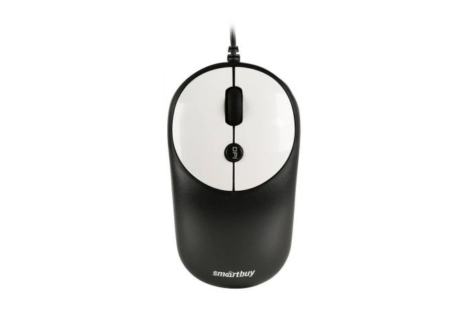 Мышь проводная Smartbuy ONE 382 (SBM-382-W) (черно-белый)