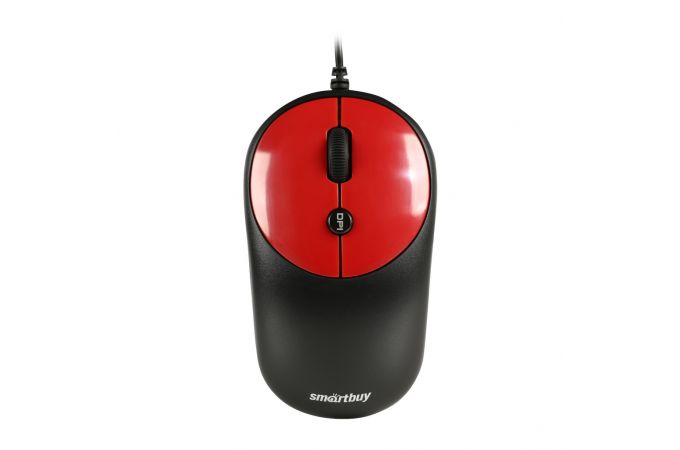 Мышь проводная Smartbuy ONE 382 (SBM-382-R) (черно-красный)