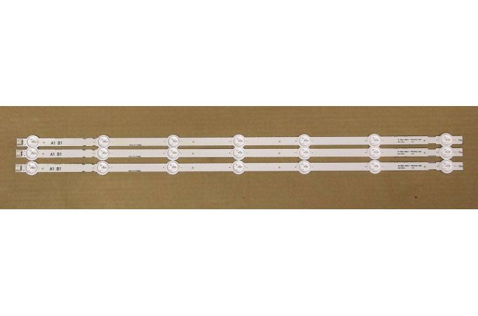 Подсветка для телевизоров LG 32" ROW2.1 REV0.9 A1/B1-type 6916L-1204A (3 в 1) 630x12 7LED 3V (3xA1/B1)