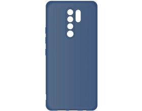 Чехол BoraSCO Soft Touch Xiaomi Redmi Note 9T (синий)