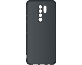 Чехол BoraSCO Soft Touch Xiaomi Redmi Note 9T (черный)