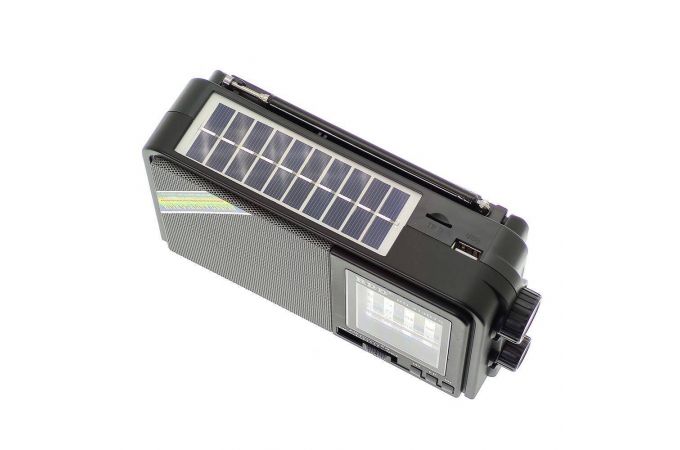 Радиоприёмник RDD RD-319BTS аккумуляторный (USB,TF,Bluetooth, солнч. панель)