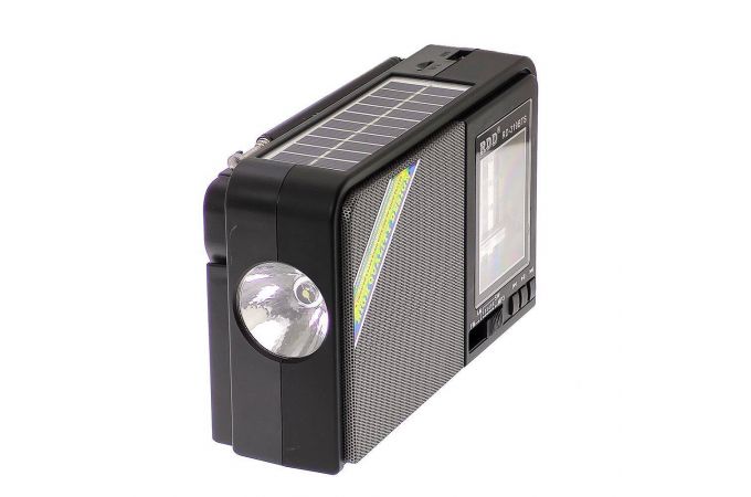 Радиоприёмник RDD RD-319BTS аккумуляторный (USB,TF,Bluetooth, солнч. панель)