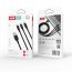 Кабель USB 3 в 1 XO NB173 Black