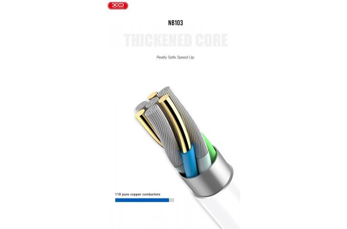 Кабель USB 3 в 1 XO NB103 1M White
