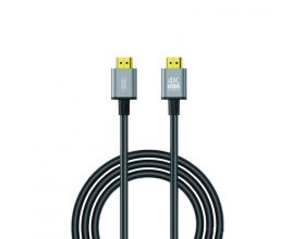 Кабель HDMI to HDMI XO GB017A Metal Adapter Cable 3M Tranish