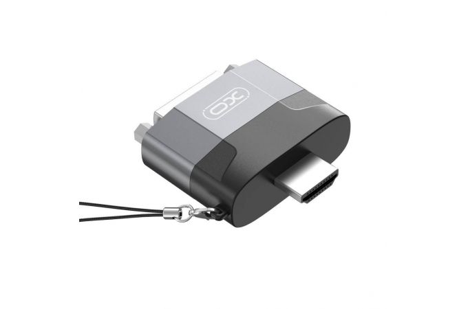Конвертер XO GB013 HDMI to DVI female Tranish