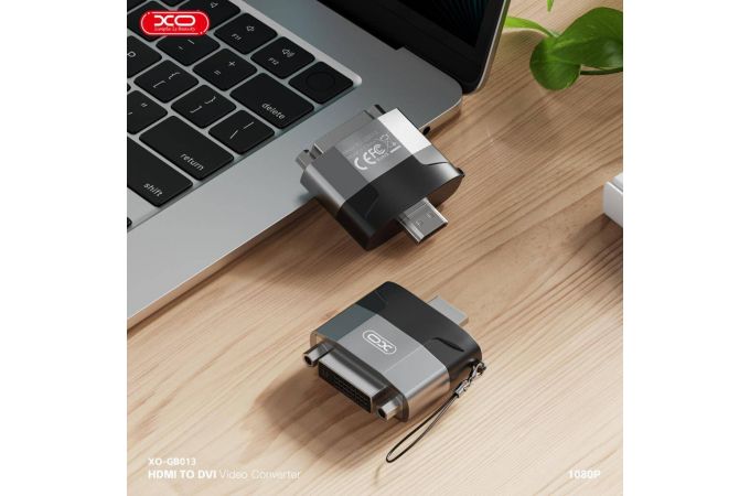 Конвертер XO GB013 HDMI to DVI female Tranish