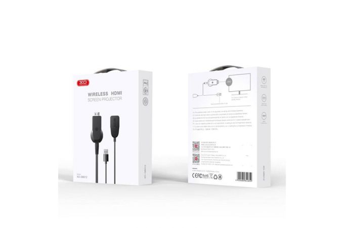 Ресивер Wi-Fi XO GB012 Wireless wifi Connection HDMI HD Screen Thrower (черный)