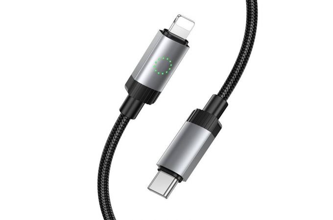 Кабель USB Type-C - Lightning HOCO X117 Star PD27W (золотой) 1м
