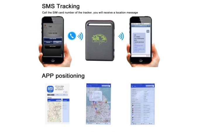 GSM/GPRS/GPS Tracker TK-102 (аккумулятор BL-5B в комплекте не идет)