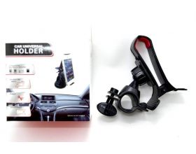 Держатель велосипедный для телефона JM-036 мото\вело прищепка с креплением на руль, в коробке