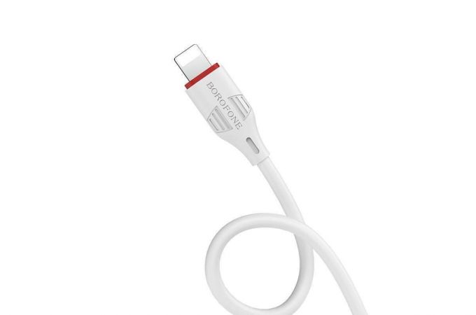 Кабель USB - Lightning BOROFONE BX17, 2,4A (белый) 1м