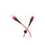 Кабель USB - MicroUSB BOROFONE BX32 2.4A (красный) 1м (в оплетке)