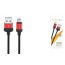 Кабель USB - MicroUSB BOROFONE BX28 2A (красный) 1м