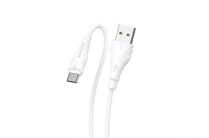 Кабель USB - USB Type-C BOROFONE BX18, 2A (белый) 1м