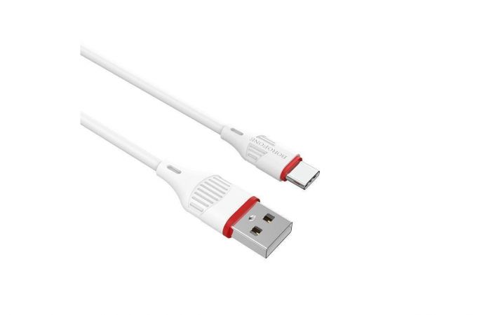 Кабель USB - USB Type-C BOROFONE BX17, 2A (белый) 1м