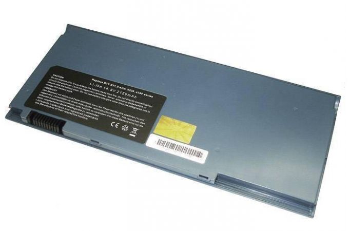 Аккумуляторная батарея 925T2950F для ноутбука MSI X320 Hitachi PC-AB8360 14.8V 41Wh черная