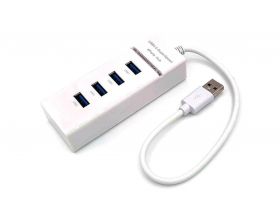 Разветвитель USB HUB 2.0 NN-HB006 на 4 порта (белый)